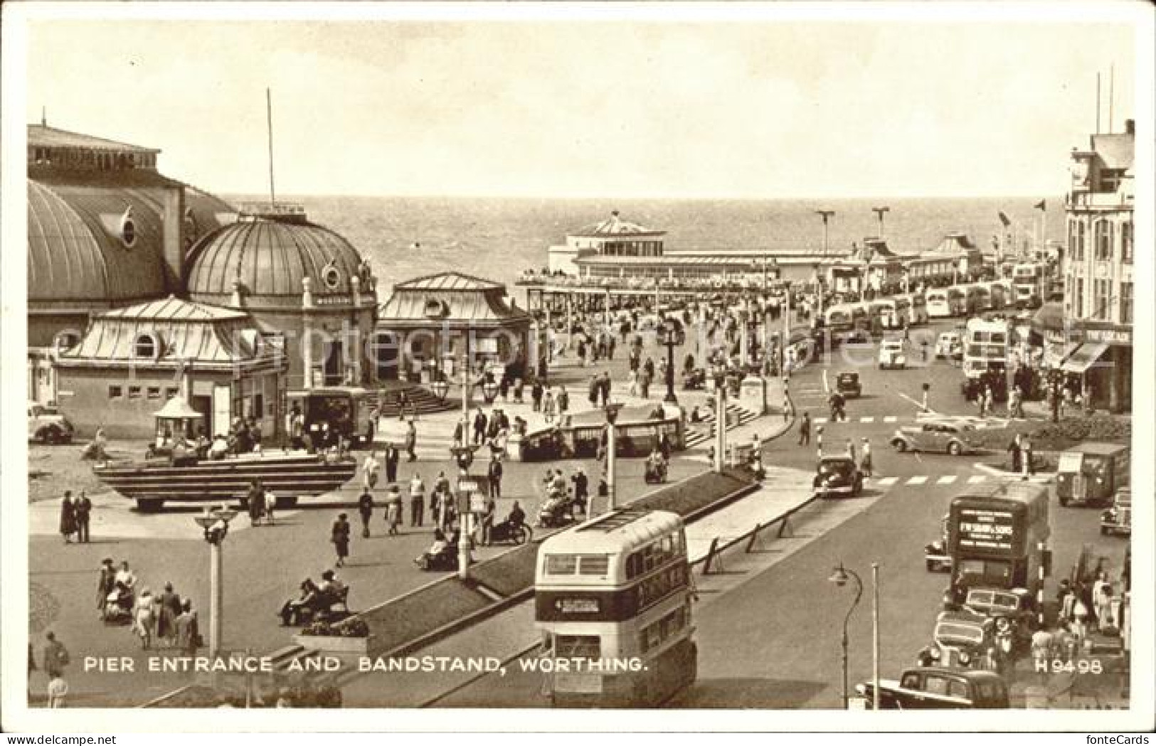 72007016 Worthing West Sussex Pier Entrance Bandstand   - Sonstige & Ohne Zuordnung