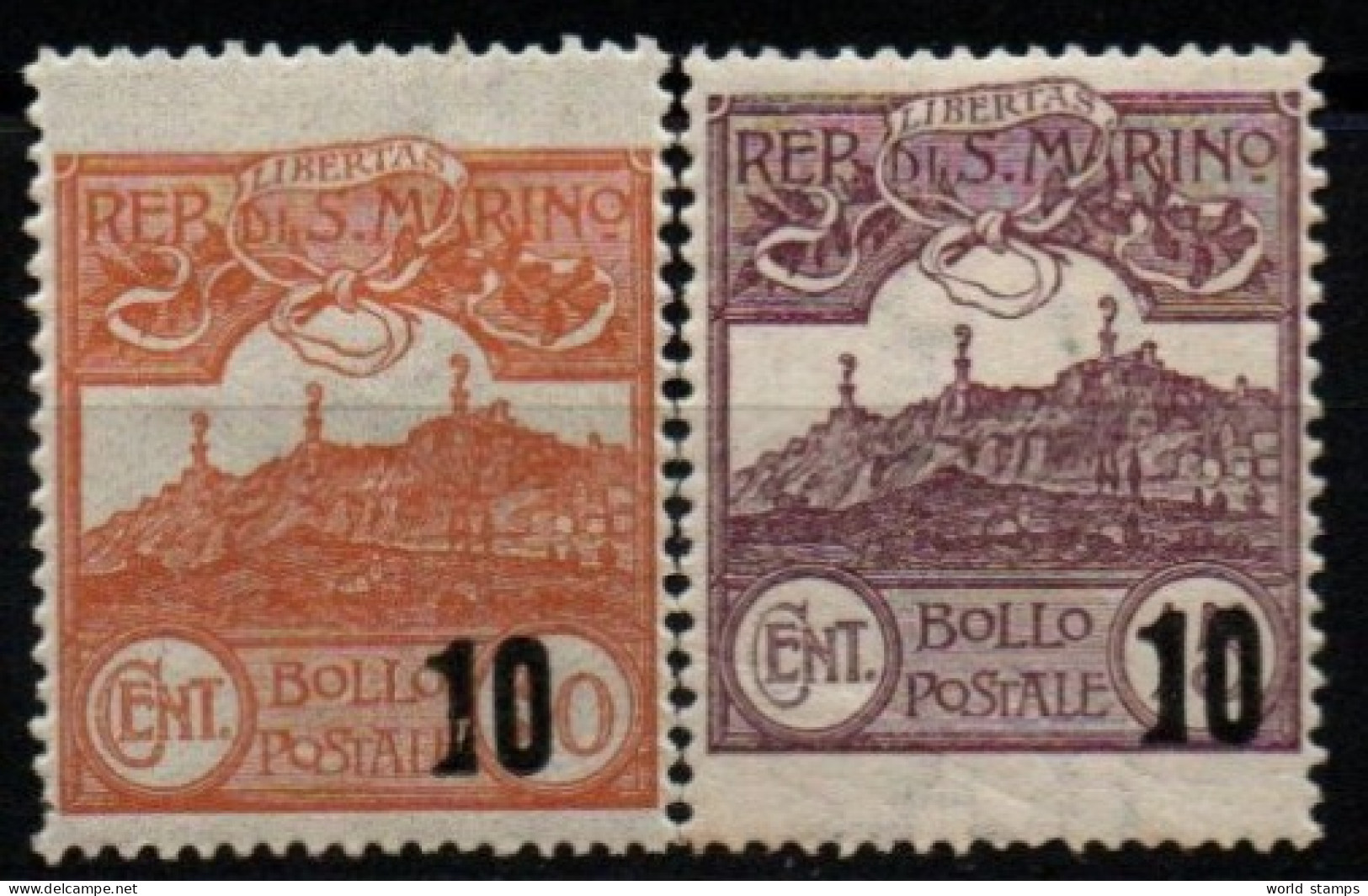 SAINT-MARIN 1942 * - Unused Stamps