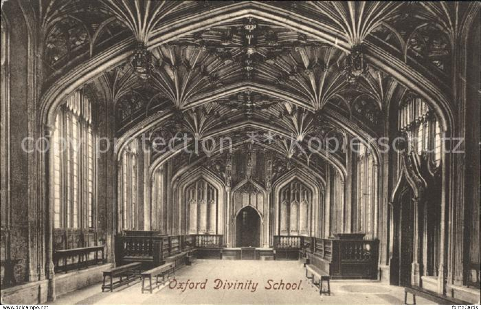 71991042 Oxford Oxfordshire Divinity School Intern  - Sonstige & Ohne Zuordnung