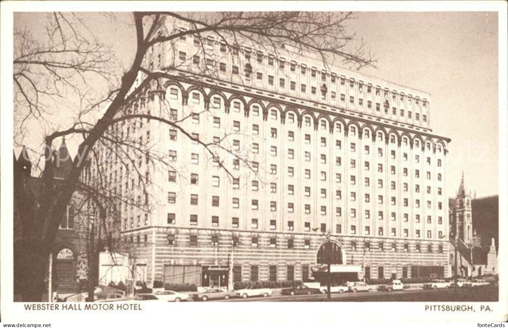 71990986 Pittsburg Pennsylvania Webster Hall Motor Hotel United States - Altri & Non Classificati