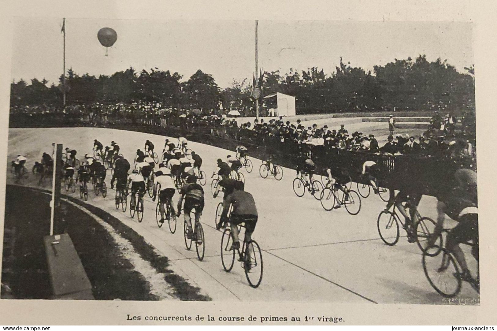 1900 LE MEETING CYCLISTE - Henri DESGRANGE - LES SPORTS À L'EXPOSITION - LES JEUX OLYMPIQUES " LA VIE AU GRAND AIR " - 1900 - 1949