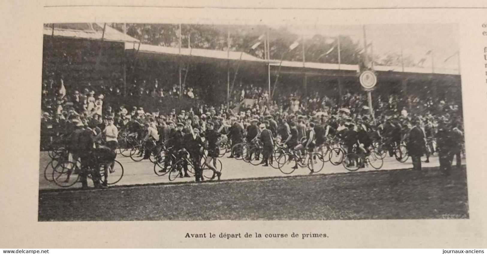 1900 LE MEETING CYCLISTE - Henri DESGRANGE - LES SPORTS À L'EXPOSITION - LES JEUX OLYMPIQUES " LA VIE AU GRAND AIR " - 1900 - 1949