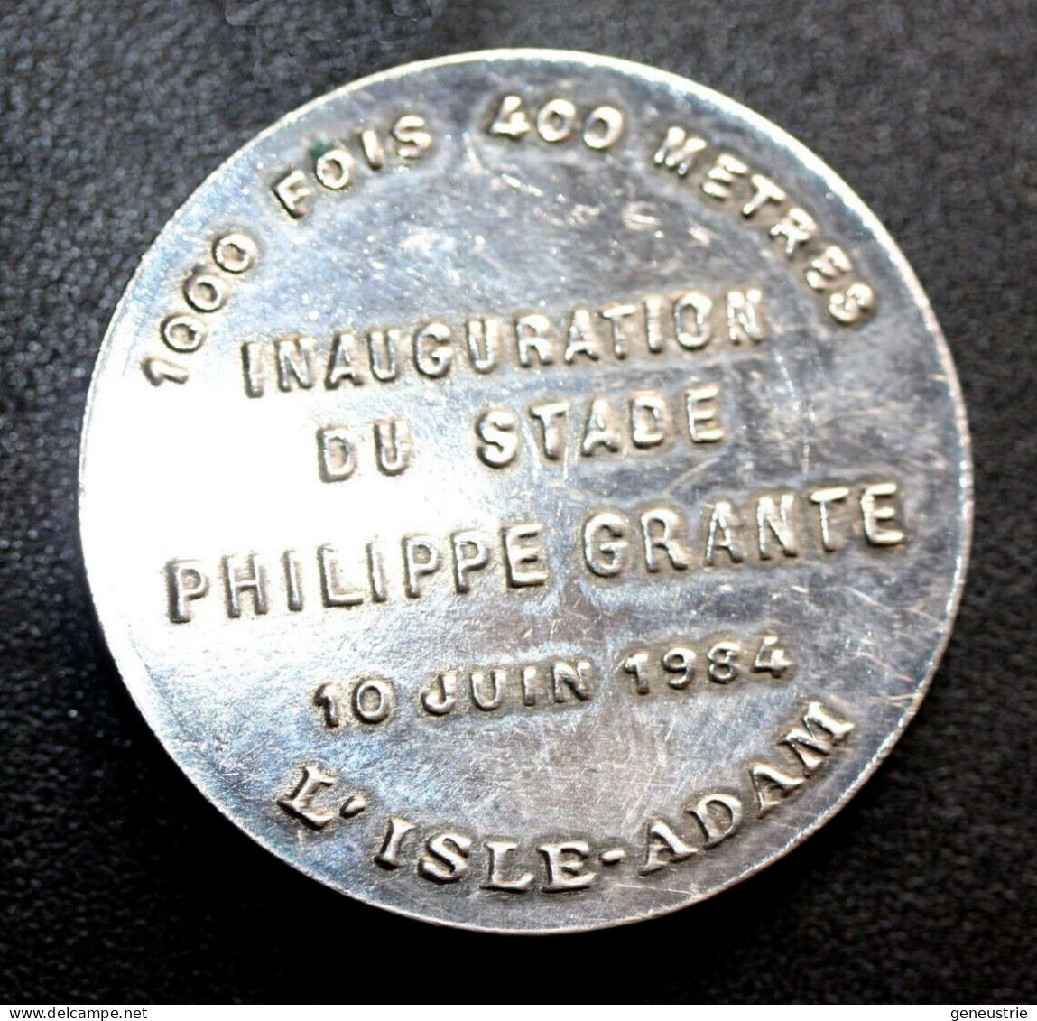 Jeton L'Isle-Adam - Médaille Inauguration Du Stade Philippe Grante 10 Juin 1984 (Val D'Oise) - Gewerbliche