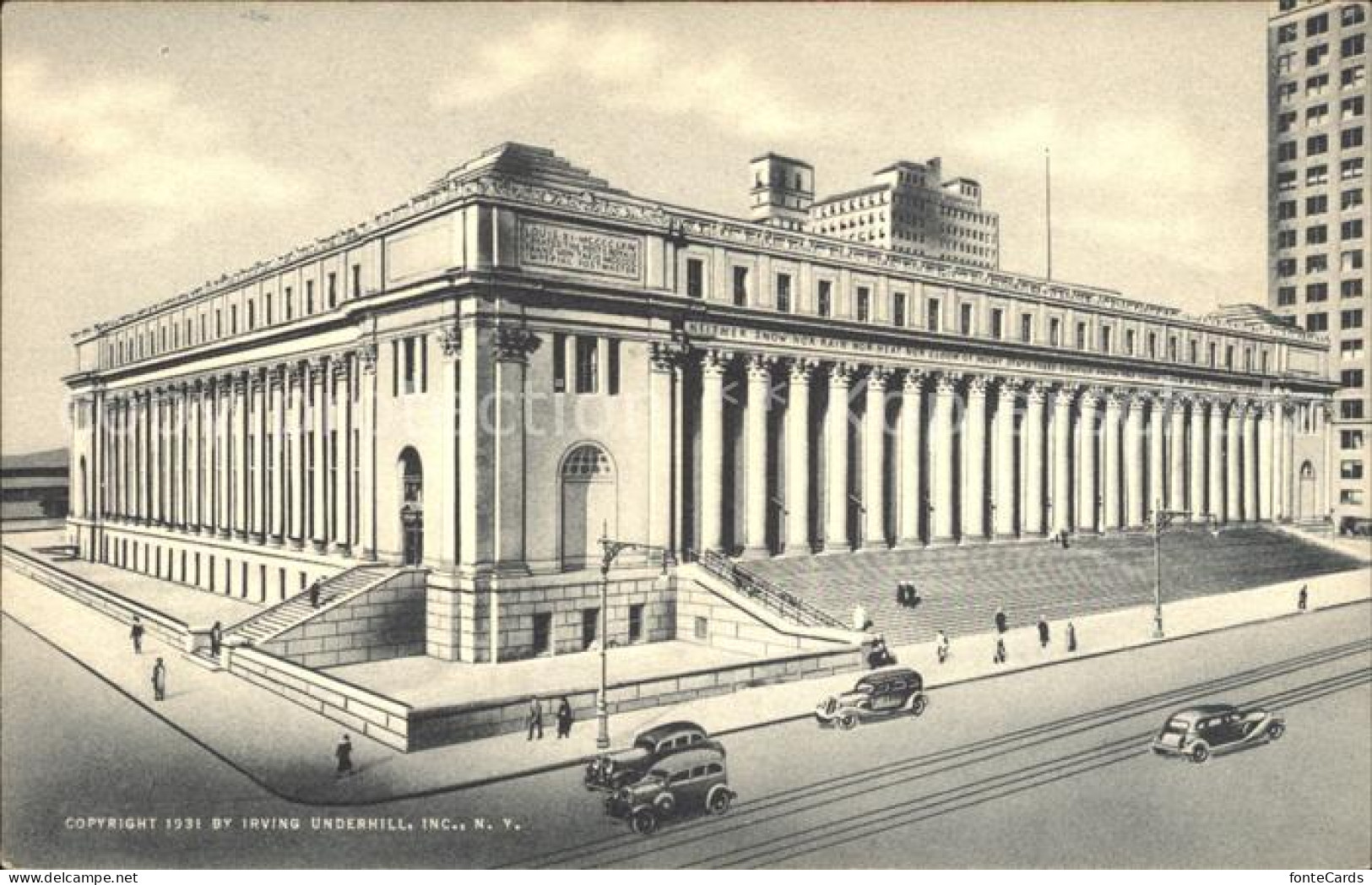 71990972 New_York_City Main Post Office Eight Avenue - Altri & Non Classificati