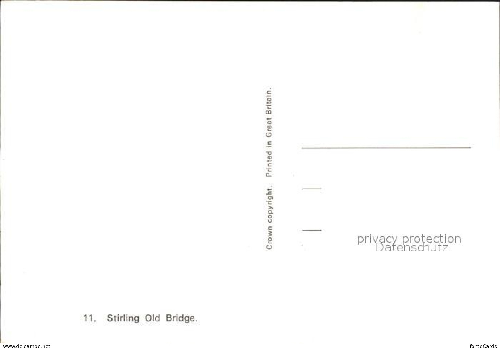 71984258 Stirling Old Bridge Stirling - Sonstige & Ohne Zuordnung