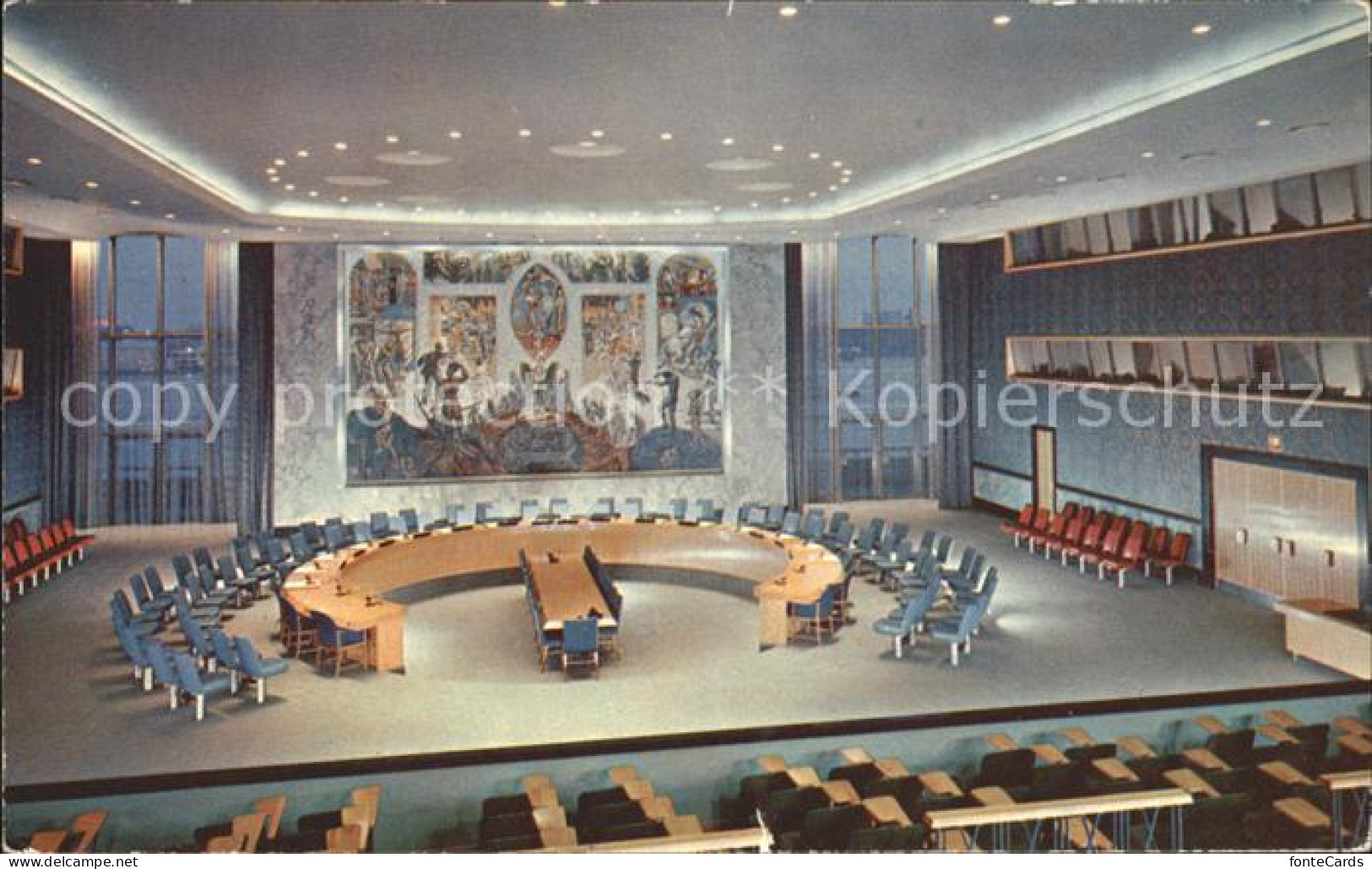 71983669 New_York_City United Nations Headquarters Security Council Chamber - Other & Unclassified