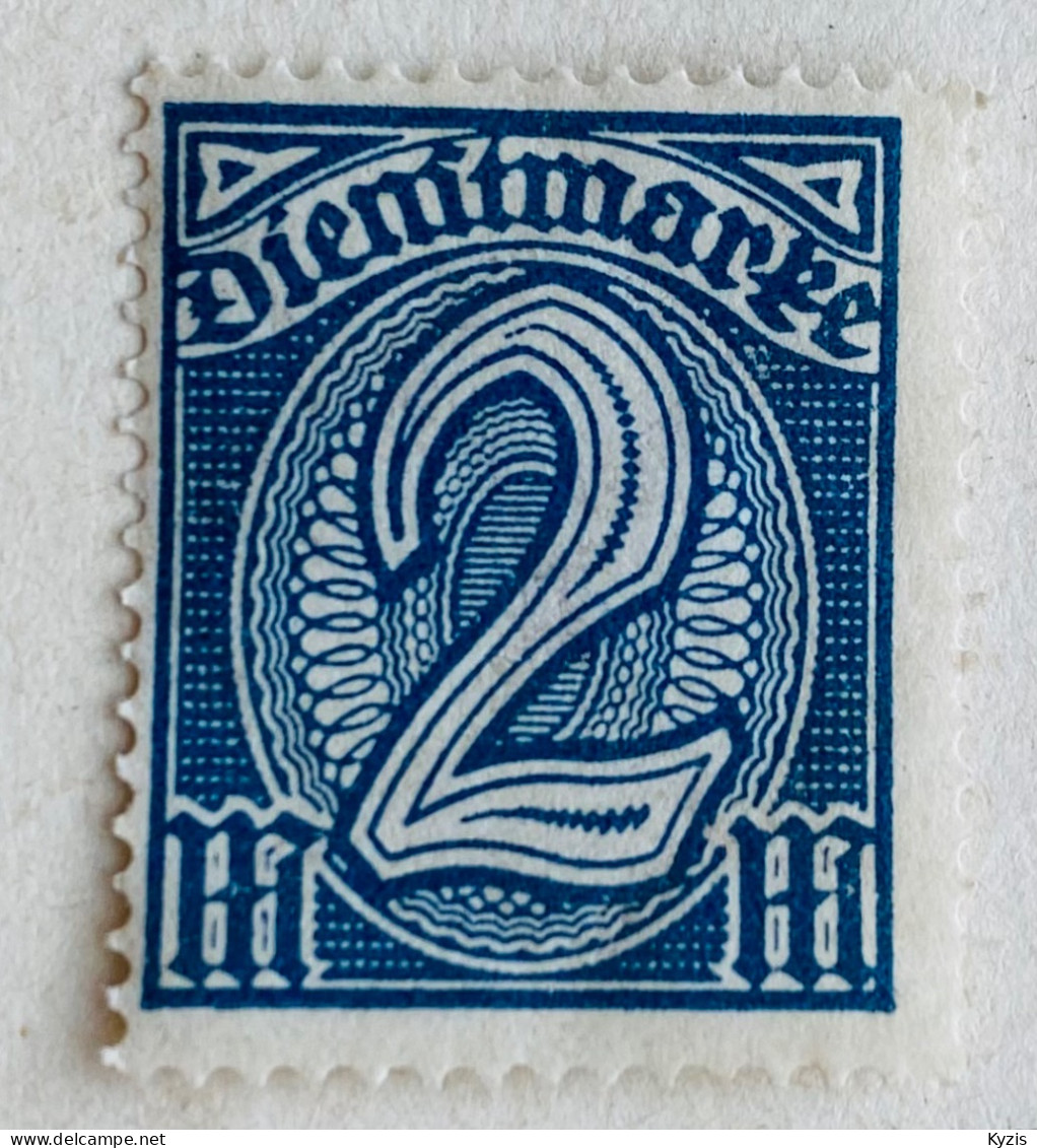 ALLEMAGNE - Empire D32, Filigrane Losanges - 1920 - Nuovi
