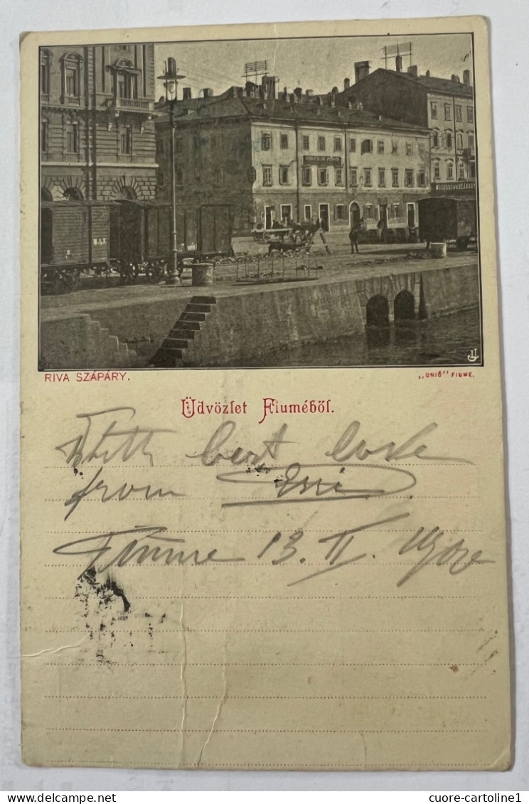 FIUME - RIJEKA - VG 1900. - Croatia