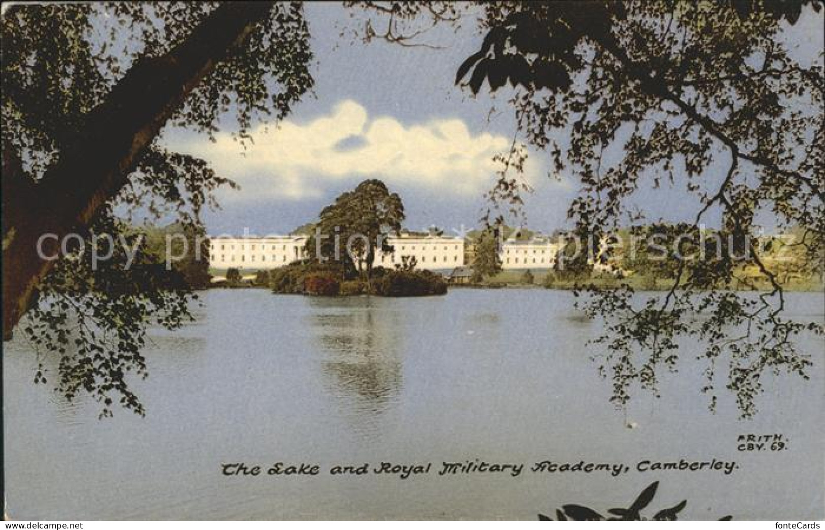 71983647 Camberley Lake And Royal Military Academy  - Surrey