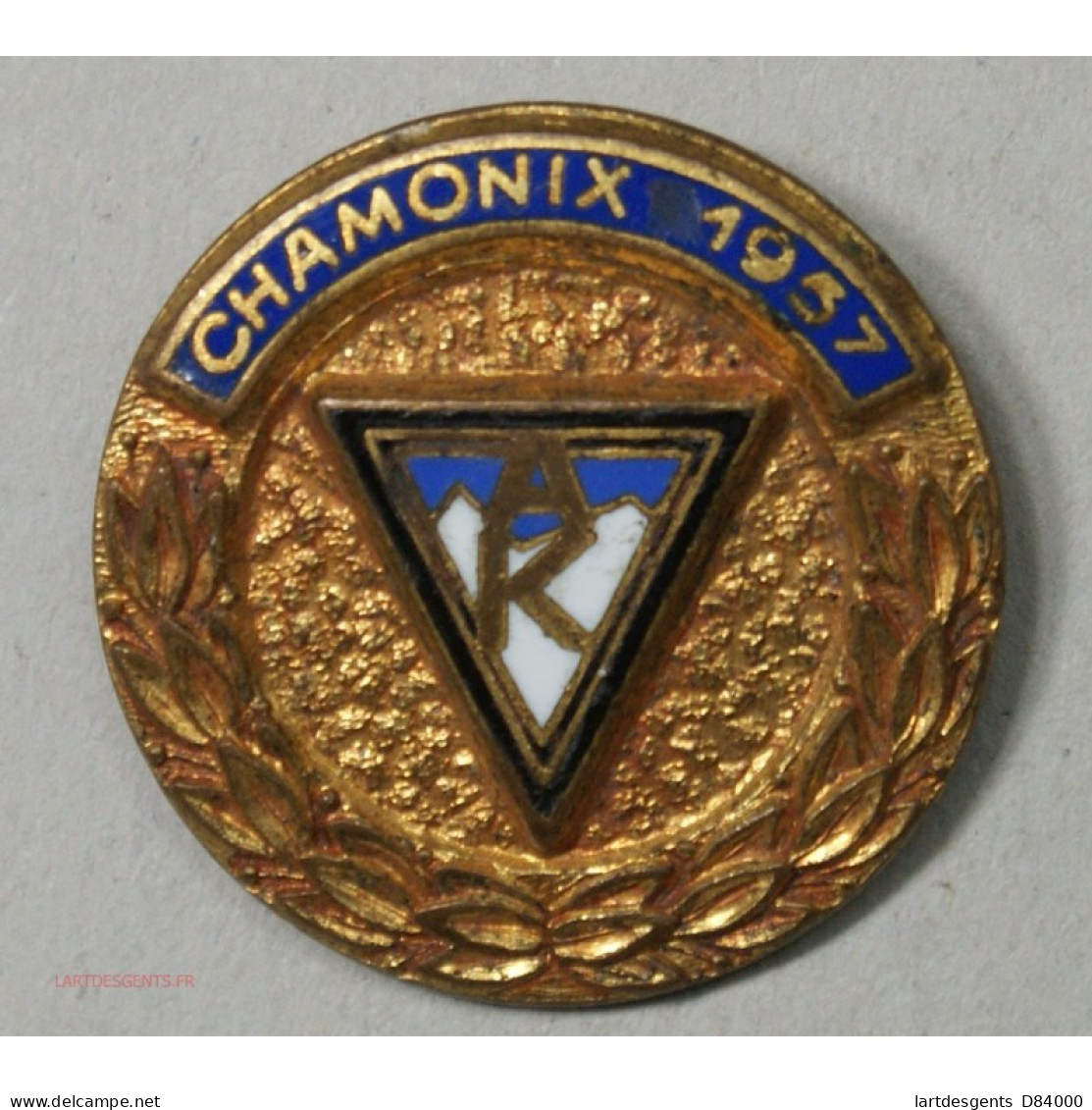 Médaille INSIGNE Chamonix 1937 Par A. AUGIS LYON - Firmen