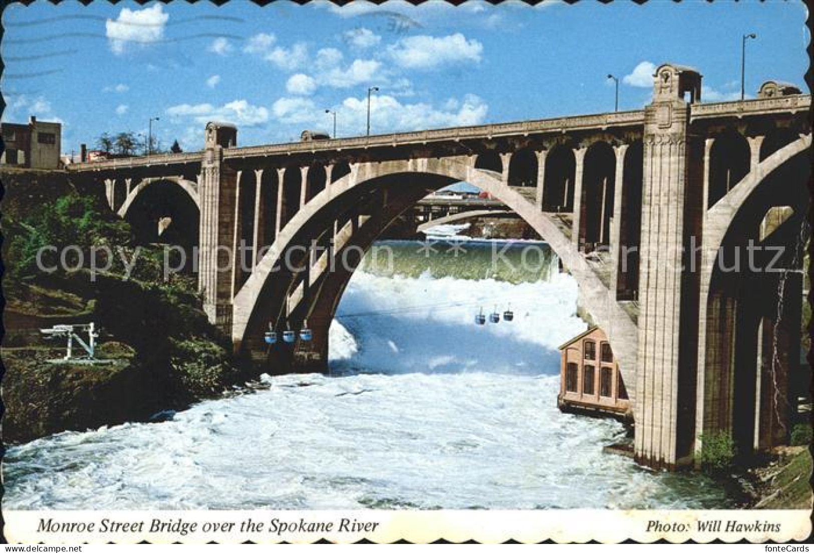 71977856 Spokane_Washington Monroe Street Bridge River - Altri & Non Classificati