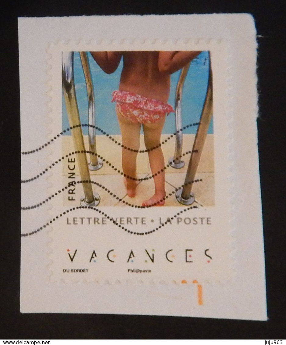 FRANCE YT 1744 OBLITÉRE "VACANCES"  ANNÉE 2019 - Used Stamps