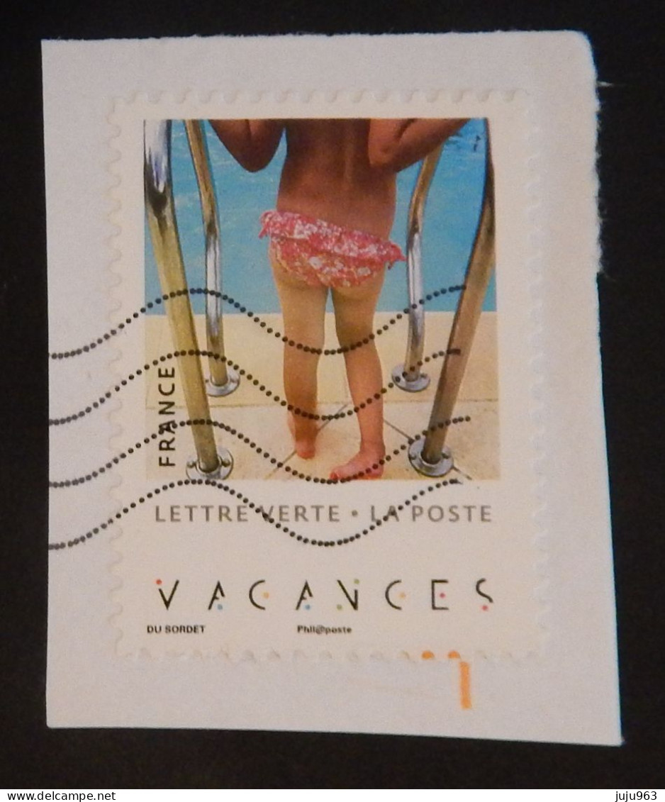 FRANCE YT 1744 OBLITÉRE "VACANCES"  ANNÉE 2019 - Oblitérés