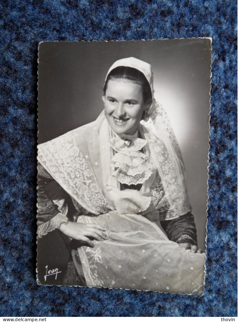 KB11/1285-Jeune Femme En Costume De Plouguerneau Et Des Environs 1955 - Plouguerneau