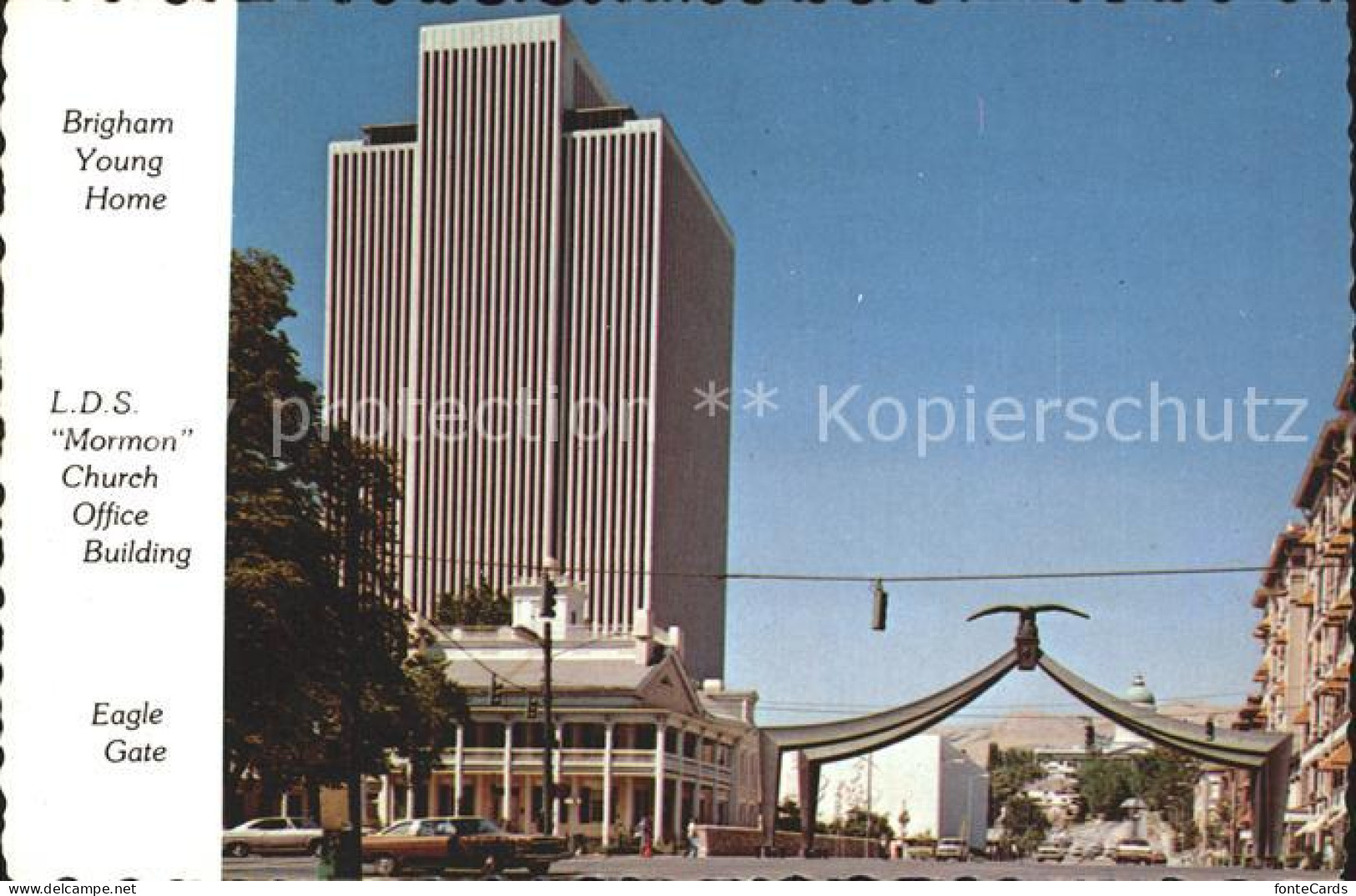 71975244 Salt_Lake_City Eagle Gate  - Andere & Zonder Classificatie