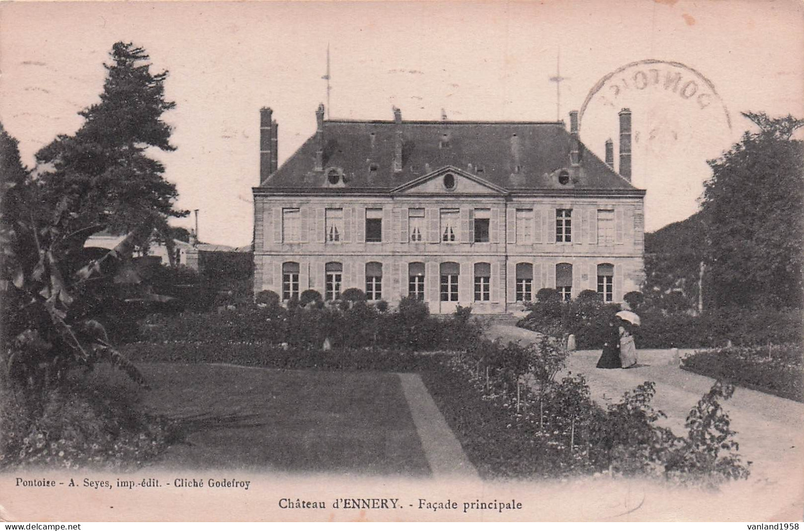 ENNERY-château-façade Principale - Ennery