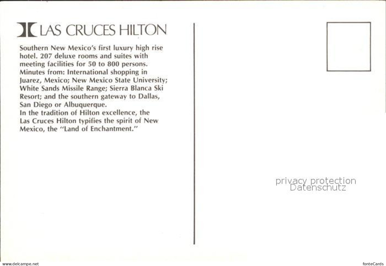 71970981 New_Mexico_US-State Las Cruces Hilton - Autres & Non Classés