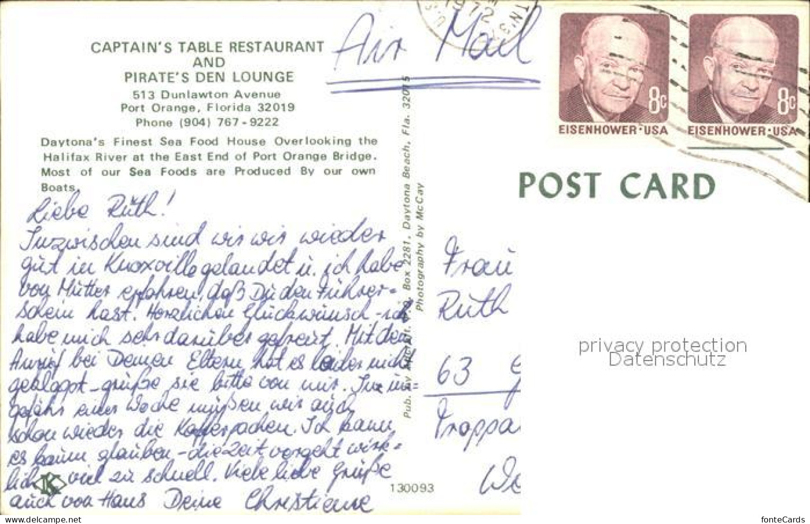 71969286 Port_Orange Captain Table Restaurant Pirate Den Lounge - Other & Unclassified