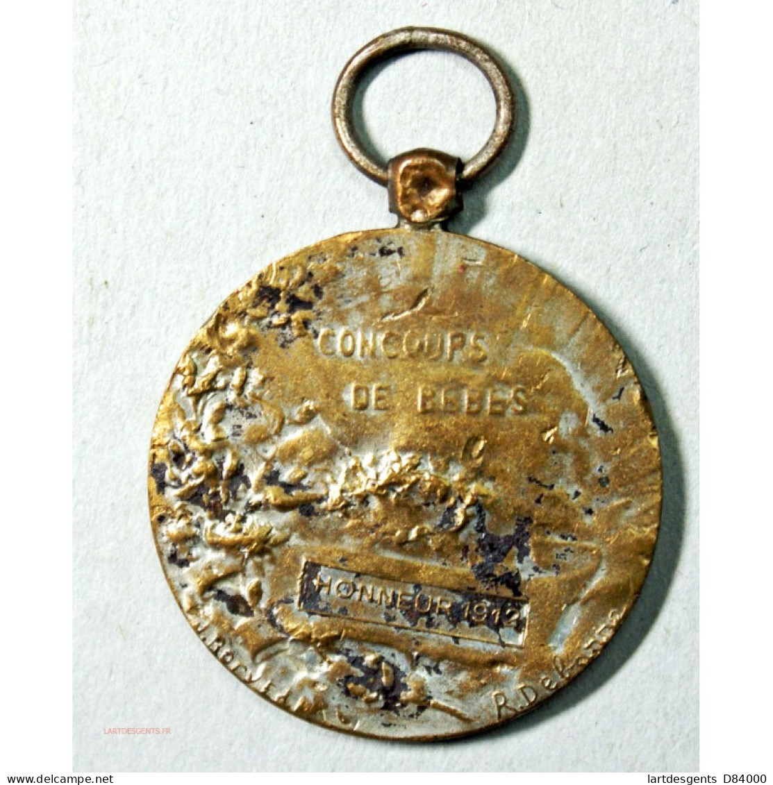 Médaille Santé Et Beauté Par L'hygienne Par R. DELARRE - Professionals/Firms