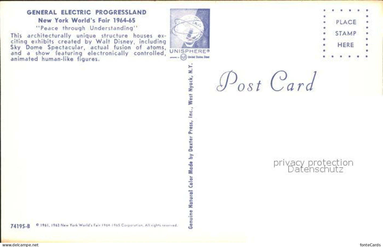 71969263 New_York_City General Electric Progressland - Other & Unclassified