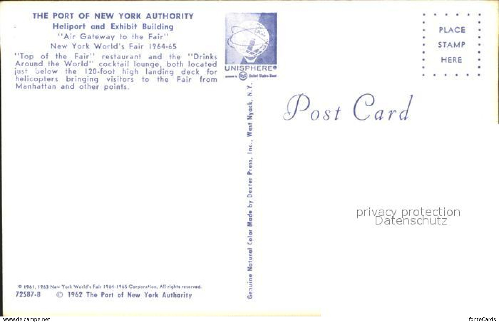 71969261 New_York_City Authority Heliport Exhibit Building  - Sonstige & Ohne Zuordnung