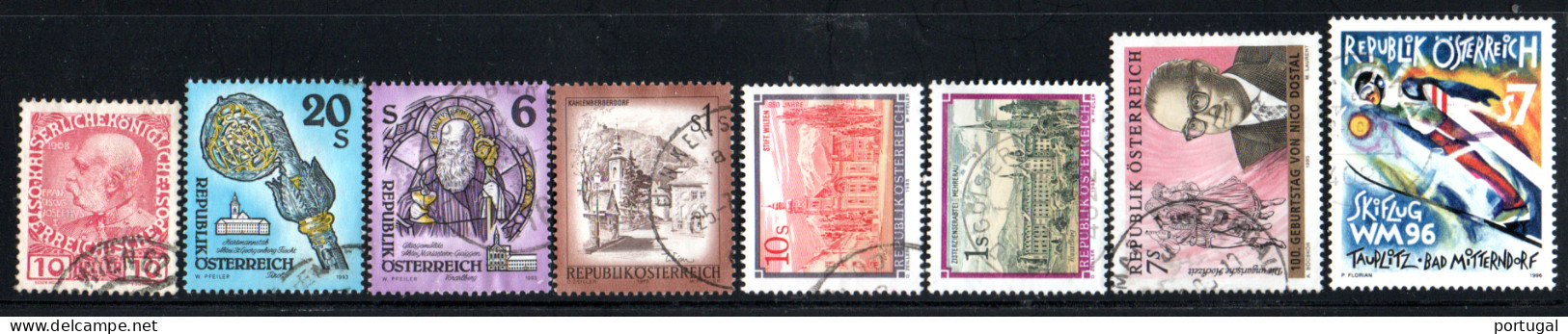 Autriche ( 8 Timbres ) - OBLITERE - Collections