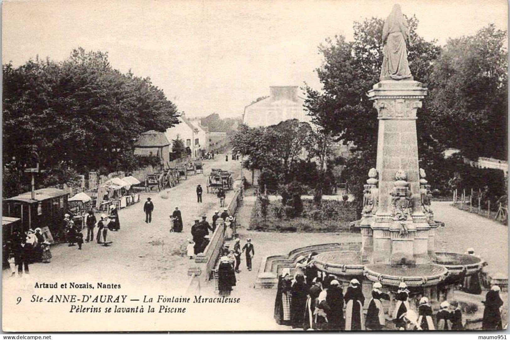 56 SAINTE ANNE D'AURAY LA FONTAINE MIRACULEUSE - Sainte Anne D'Auray