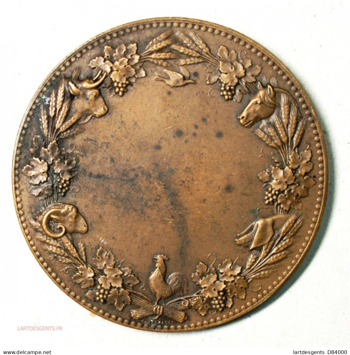 Médaille Agricole Par J. Lagrange - Firma's