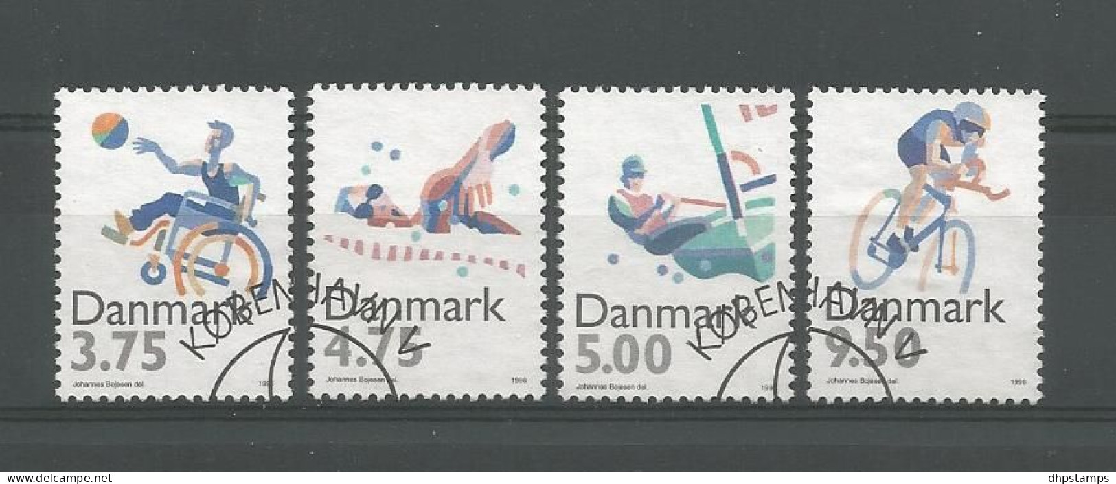 Denmark 1996 Sports  Y.T. 1123/1126 (0) - Used Stamps