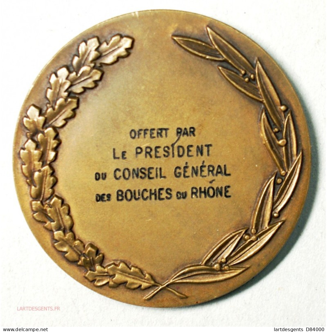Médaille  De Pétanque  (4) Lartdesgents Avignon - Firma's