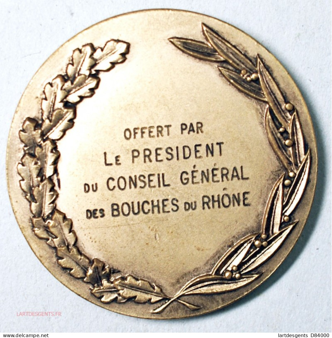 Médaille  De Pétanque  (6) Lartdesgents Avignon - Firmen