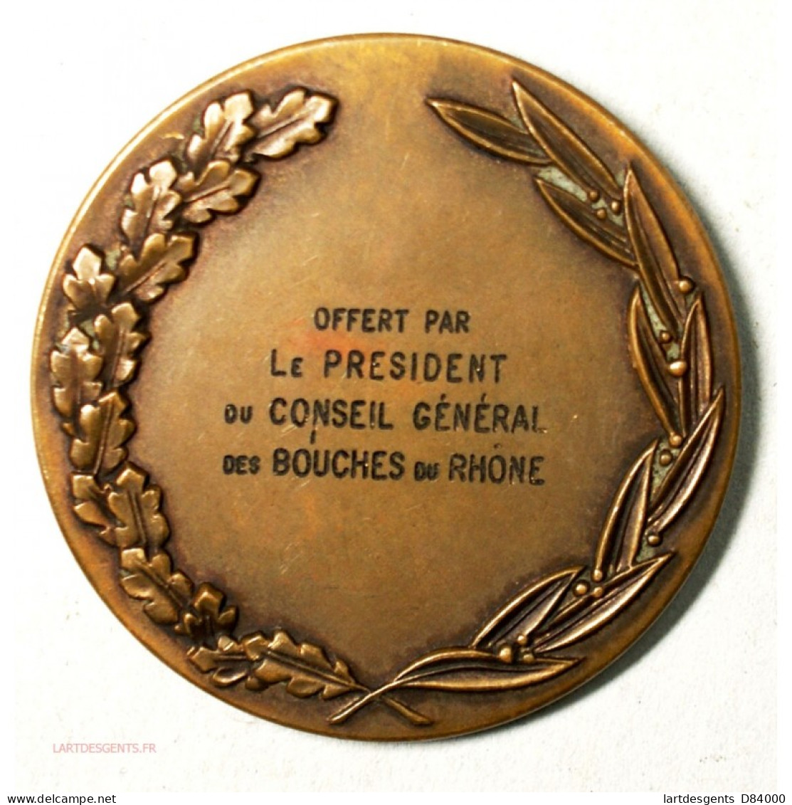 Médaille  De Cycliste  Par F. FRAISSE (3) Lartdesgents Avignon - Professionali/Di Società