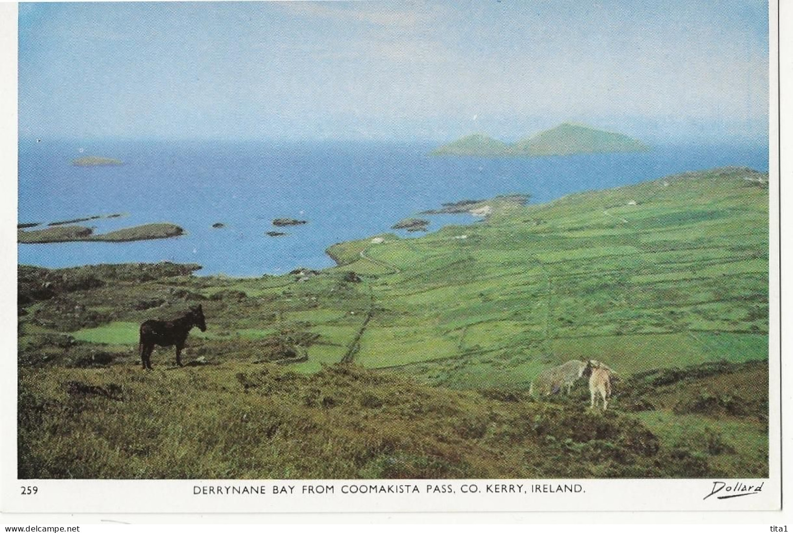 159 - Derrynane Bay From Coomakista Pass. Co. Kerry - Kerry