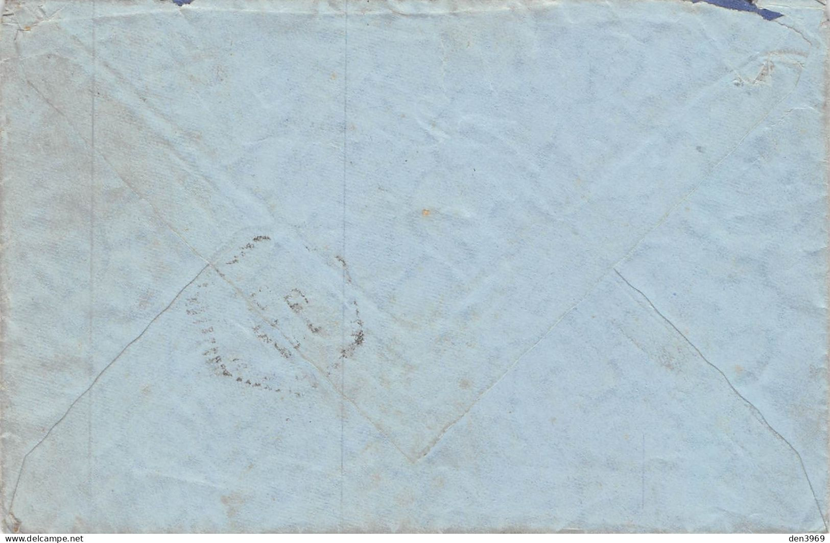 Enveloppe Fernande David à AUGISEY (Jura) - Cachet Poste Flacey-en-Bresse, 1938 - Other & Unclassified