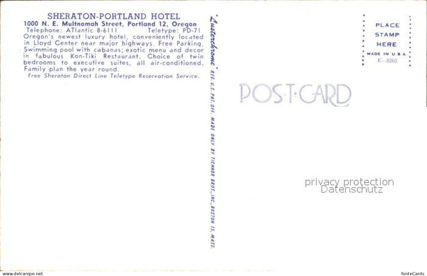 71969119 Portland_Oregon Sheraton Portland Hotel - Sonstige & Ohne Zuordnung