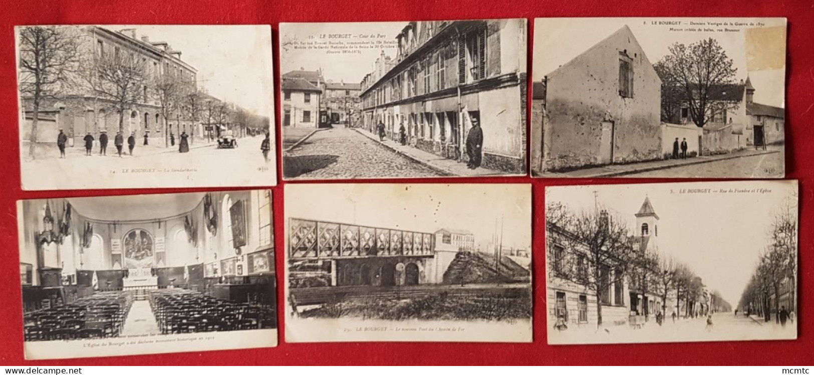 13 Cartes - Le Bourget    -( 93 - Seine Saint Denis ) - Le Bourget