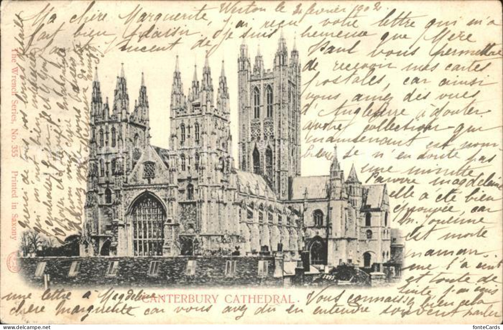 71969101 Cantebury Cathedral Cantebury - Other & Unclassified