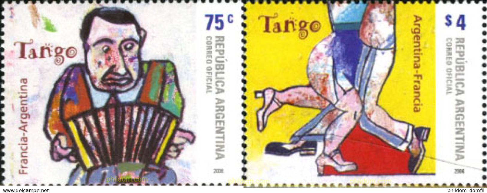 194321 MNH ARGENTINA 2006 TANGO - Ungebraucht