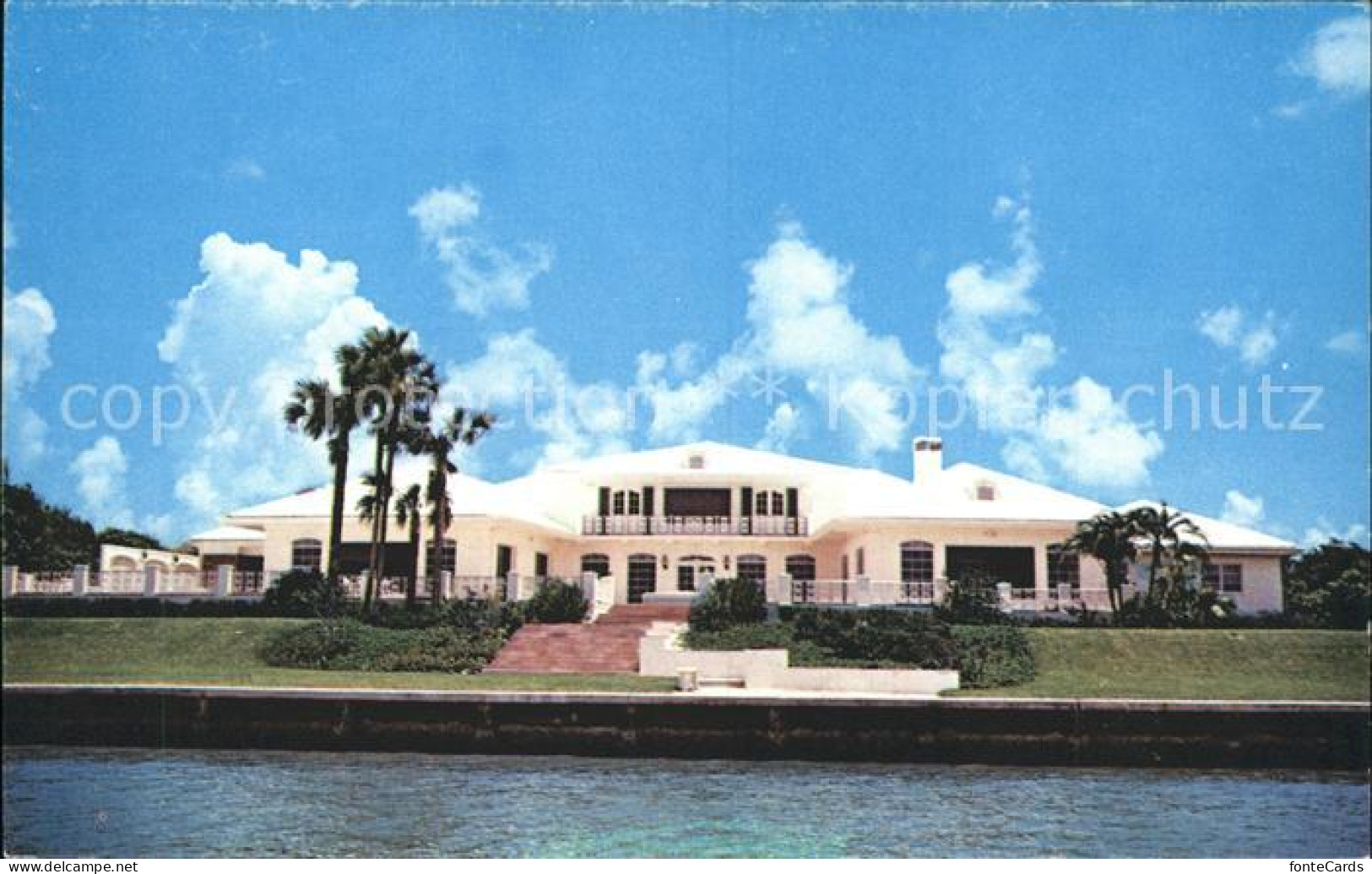 71969091 Miami_Florida Waterfront Home Biscayne Bey Fred Hooper - Autres & Non Classés