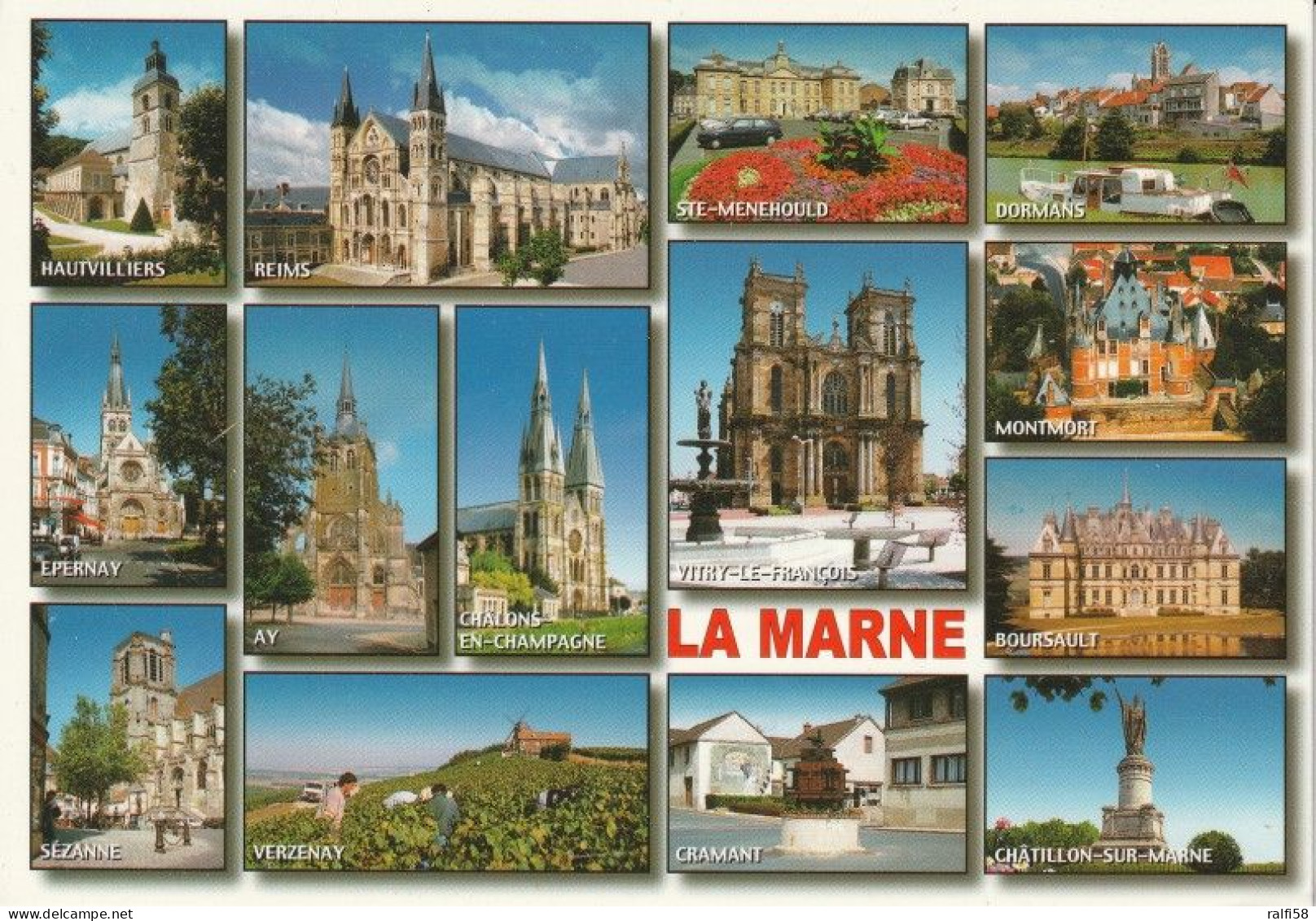 1 AK Frankreich * Städte Und Sehenswürdigkeiten Im Département Marne * - Other & Unclassified