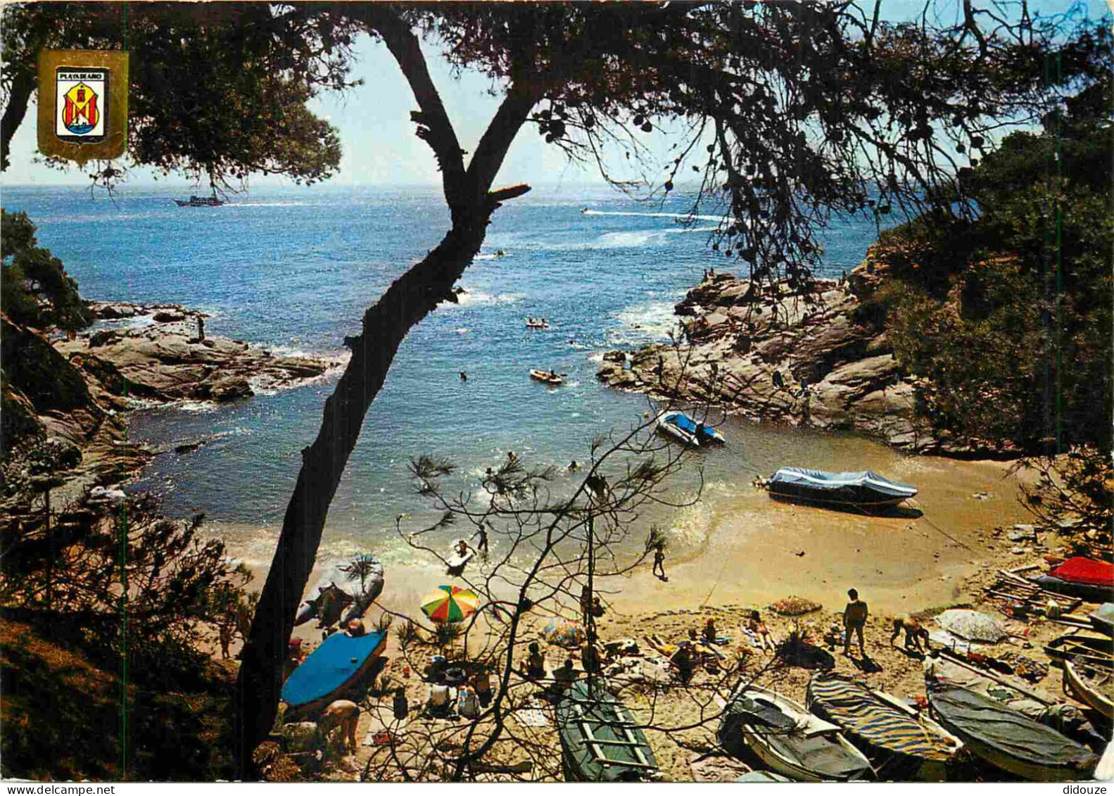 Espagne - Espana - Cataluna - Costa Brava - Playa De Aro - Cala Sa Cova - Playa - Plage - CPM - Voir Scans Recto-Verso - Gerona