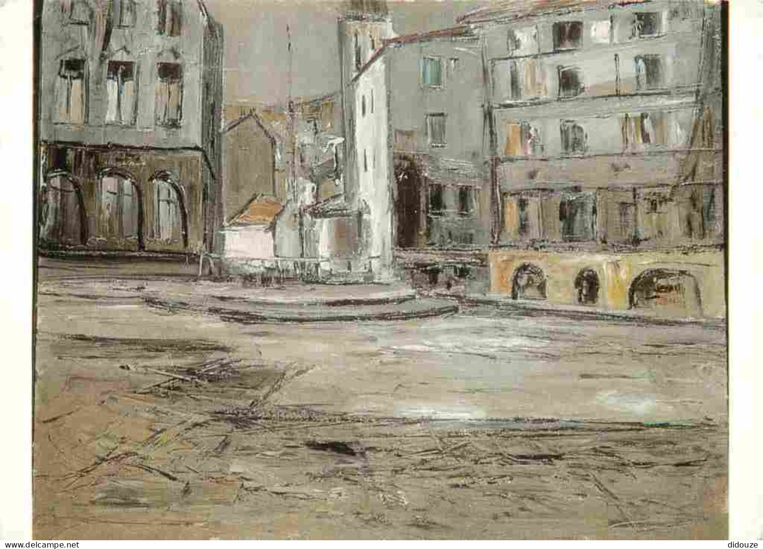 Art - Peinture - G Laporte - Gare Saint-Paul Lyon - CPM - Voir Scans Recto-Verso - Malerei & Gemälde