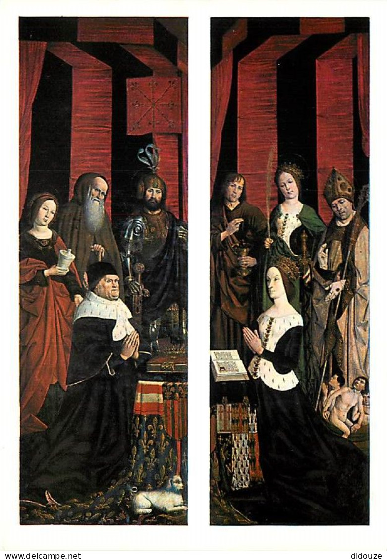 Art - Peinture Religieuse - Nicolas Froment - Aix En Provence - Cathédrale Saint Sauveur - Triptyque Du Buisson Ardent - - Schilderijen, Gebrandschilderd Glas En Beeldjes