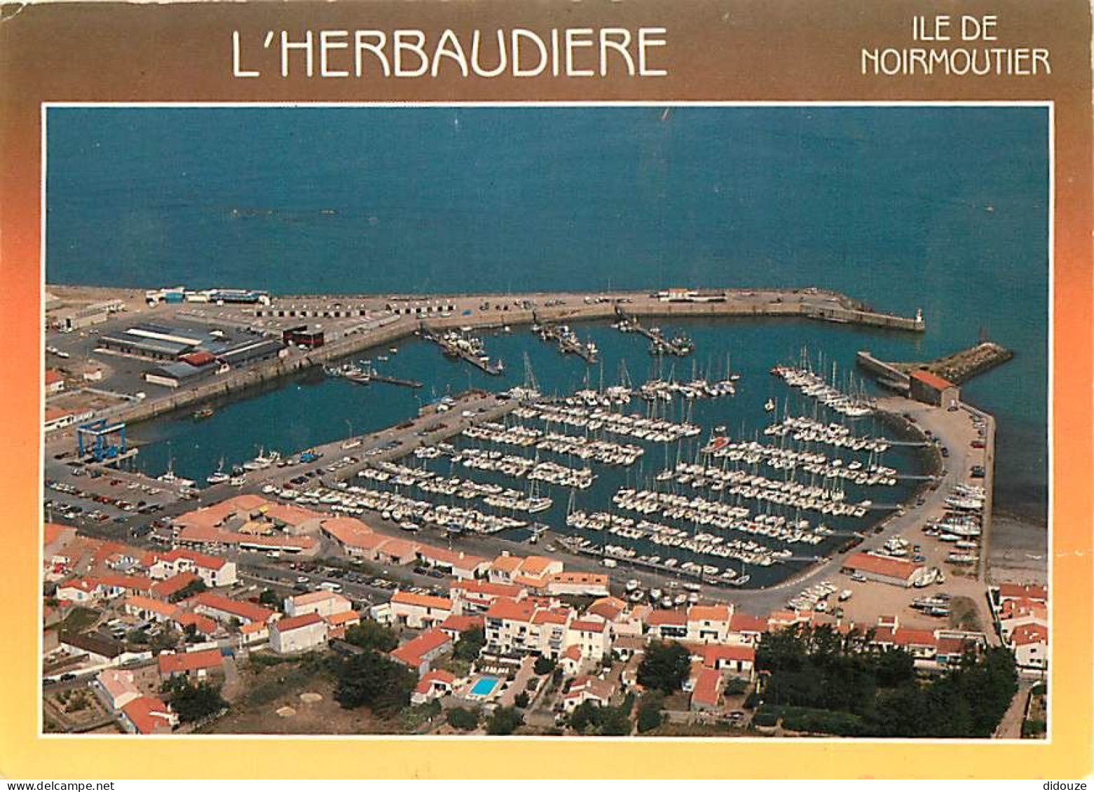 85 - Ile De Noirmoutier - L'Herbaudière - Le Port De L'Herbaudière - Vue Générale Aérienne - CPM - Voir Scans Recto-Vers - Ile De Noirmoutier