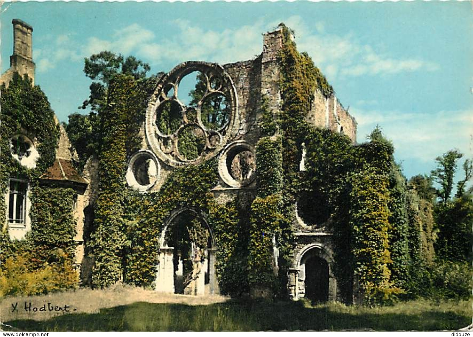 78 - Les Vaux De Cernay - A L'Abbaye Des Vaux De Cernay (XIIe Siècle) - Façade Occidentale De LEglise Abbatiale - CPM -  - Andere & Zonder Classificatie