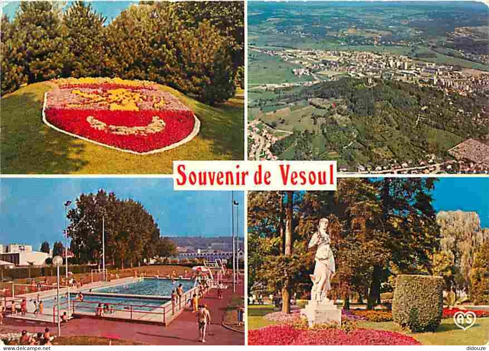 70 - Vesoul - Multivues - Piscine - Fleurs - CPM - Voir Scans Recto-Verso - Vesoul