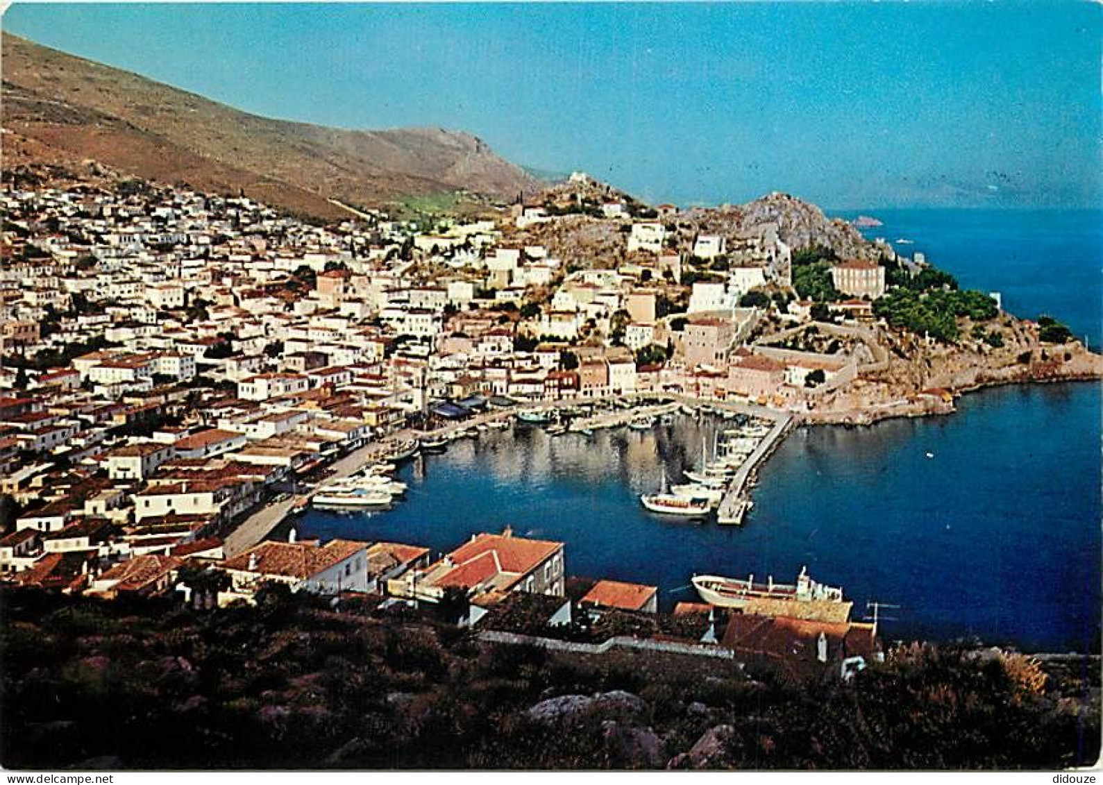 Grèce - Ile De Hydra - Vue Partielle Du Port - Carte Neuve - CPM - Voir Scans Recto-Verso - Griekenland