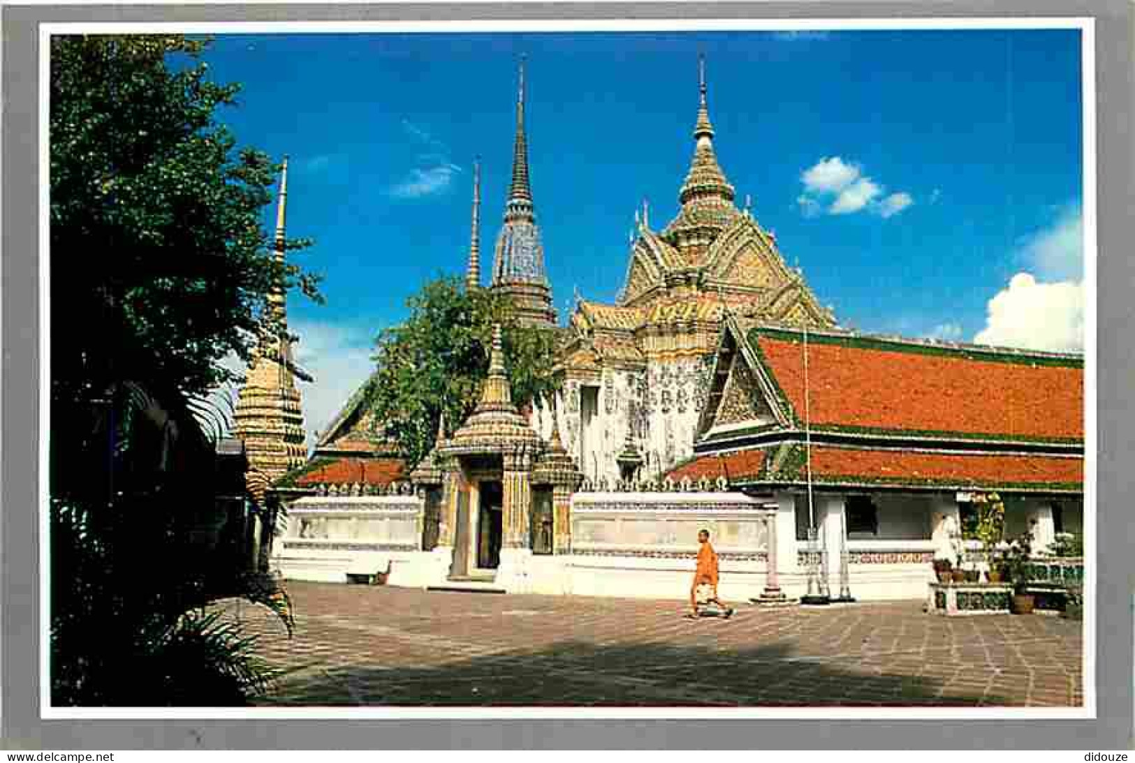 Thailande - A View Of Wat-Pho Alias Temple Of Wat Prachetuphon - CPM - Voir Scans Recto-Verso - Thailand