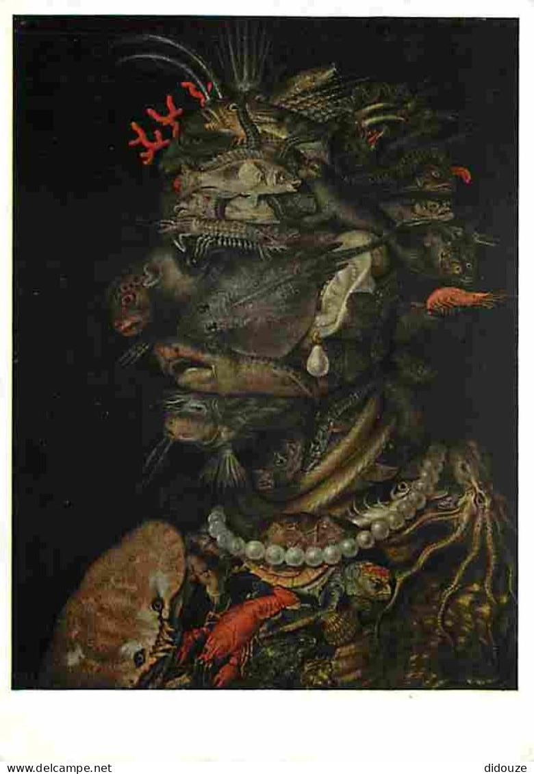 Art - Peinture - Giuseppe Arcimboldo - L'Eau - CPM - Voir Scans Recto-Verso - Schilderijen