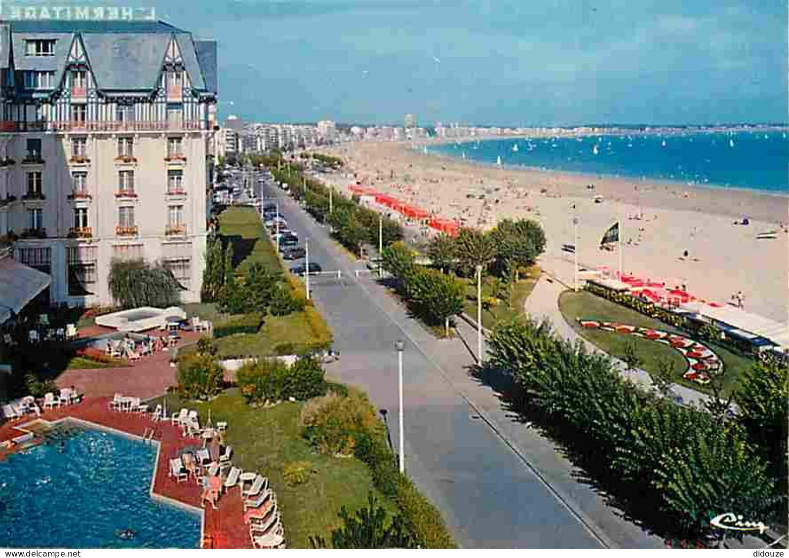 44 - La Baule - L'Hermitage - Piscine - Flamme Postale - CPM - Voir Scans Recto-Verso - La Baule-Escoublac